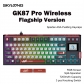 Skyloong 3-in-1 Mode GK87 Pro Mechanical Switch Gaming Keyboard USB Wired / 2.4G Wireless / Bluetooth